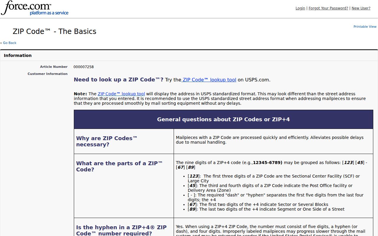 Paris ZIP code directory USPS exact-address lookup guidance